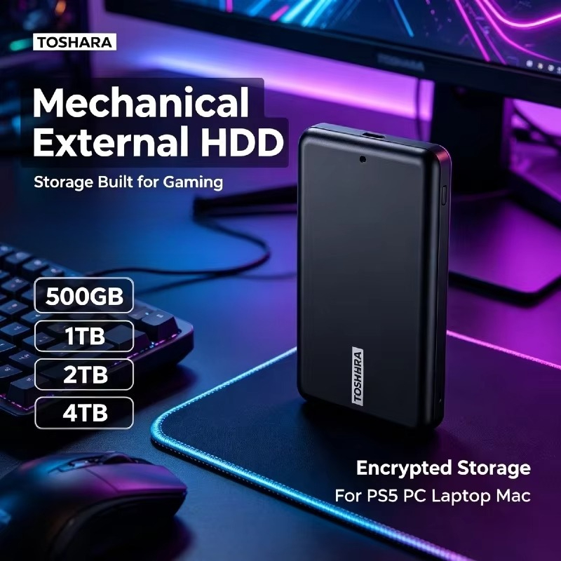 Ssd 500Gb - SSD Portatile TOSHARA A5 4TB 2TB