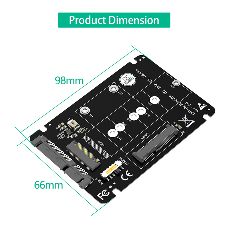 M.2 NGFF mSATA SSD a SATA 3.0  - Memory Card Ssd recensione e prezzo