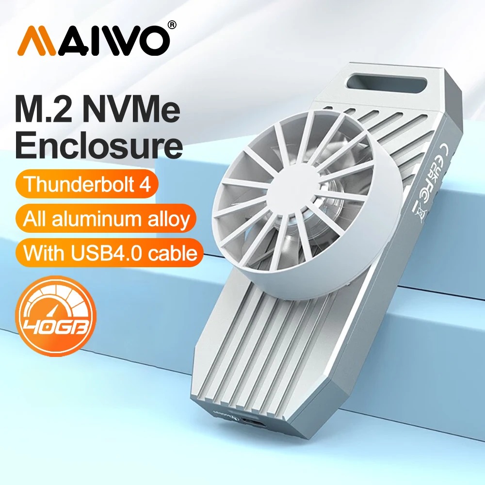 Custodia SSD MAIWO USB4 NVMe M - Usb4 40Gbps External Ssd 8Tb recensione e prezzo