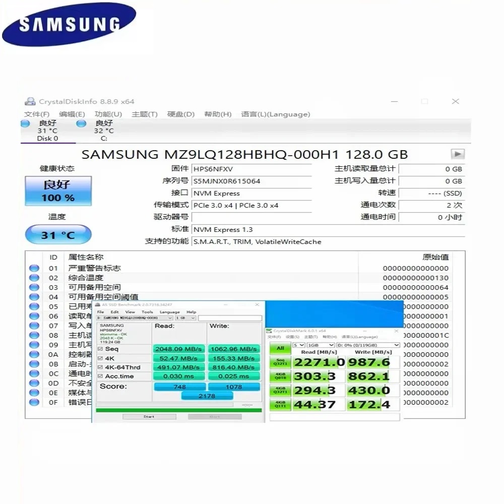 SSD Samsung M.2 2230 PM991a 1T - Samsung Ssd recensione e prezzo